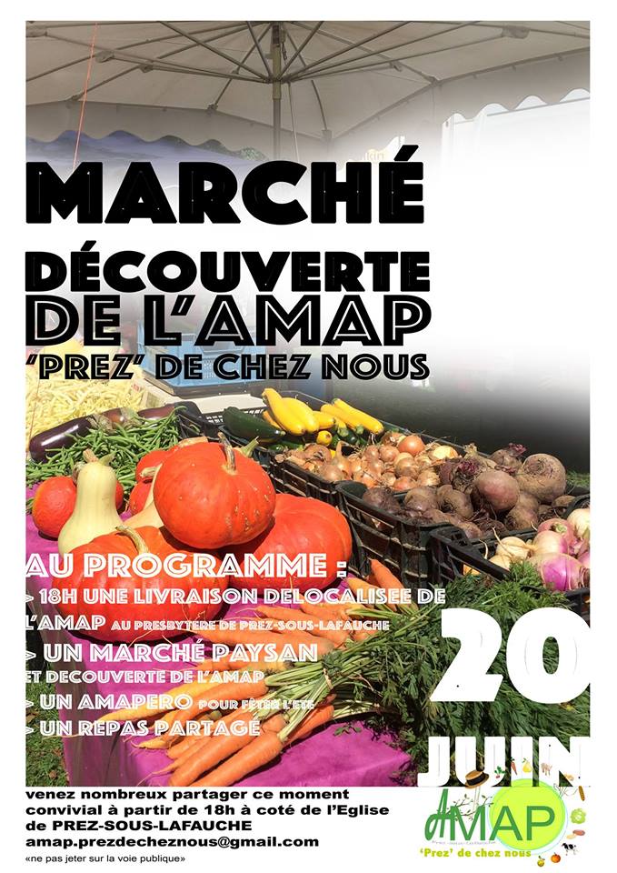 marché de l'AMAP