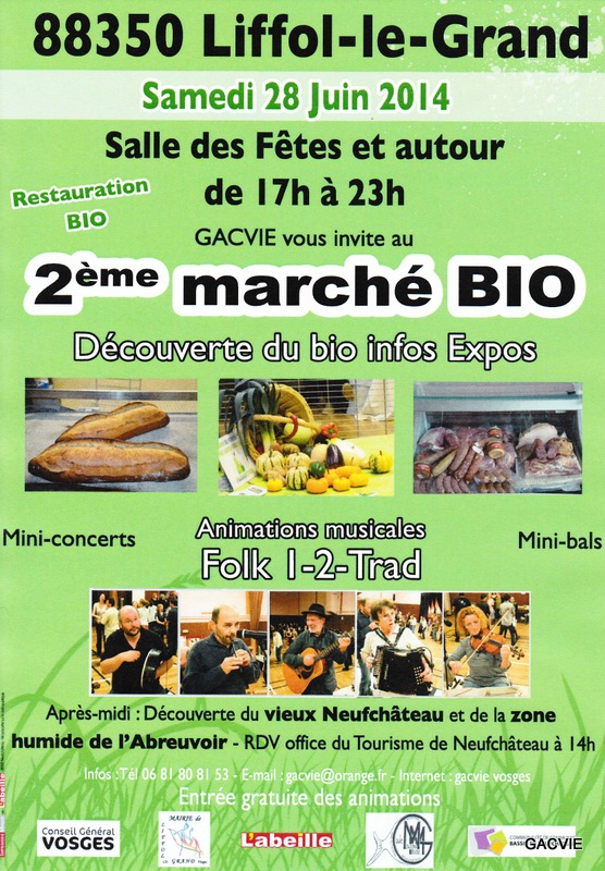 marché bio de Liffol