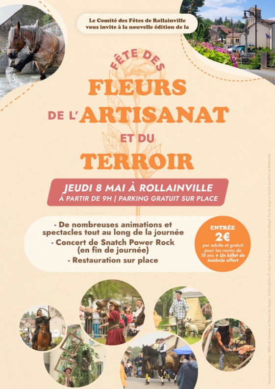 fete des fleurs rollainville 2025